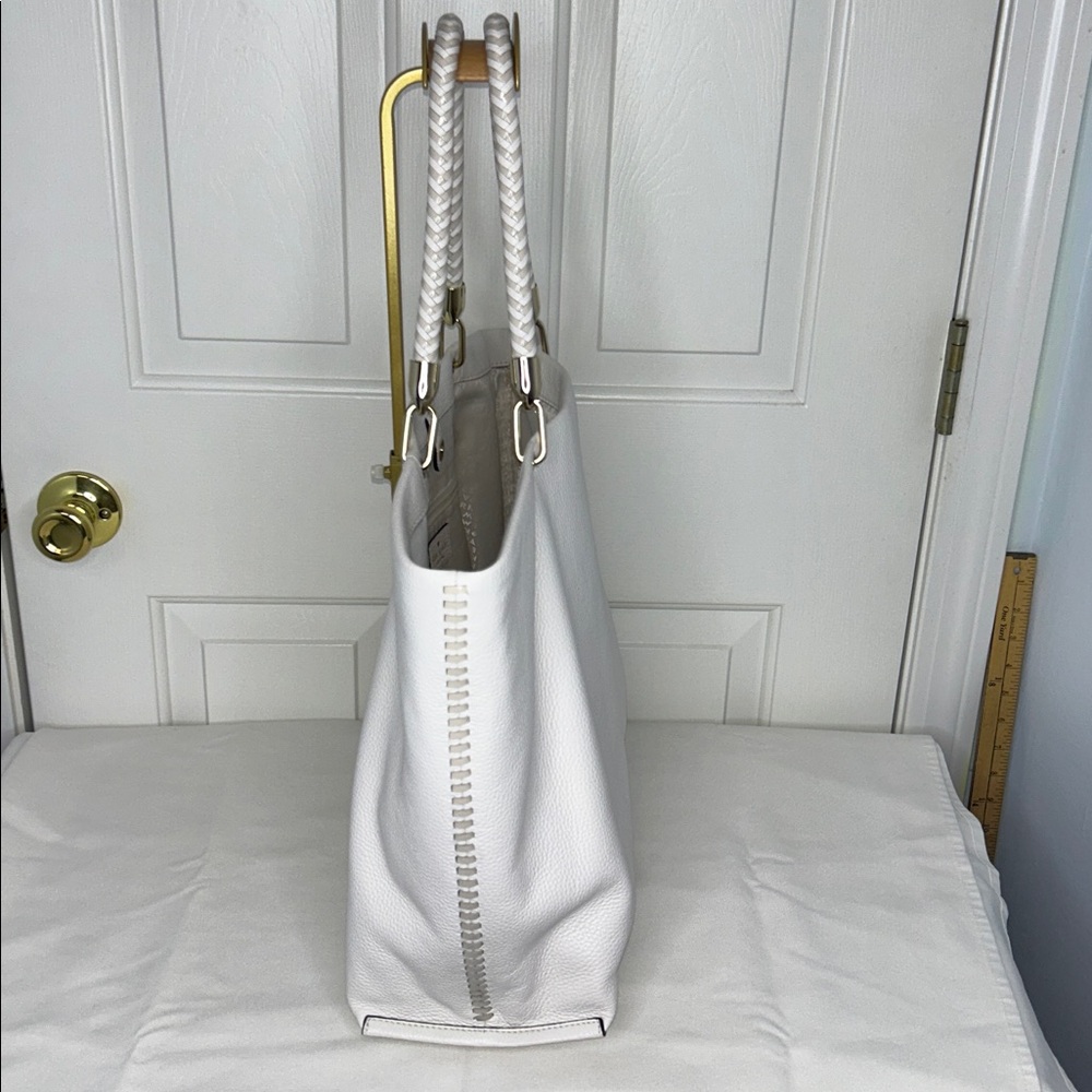 Kate Spade Hampton Road White Leather Tote Bag GUC - Picture 10 of 14
